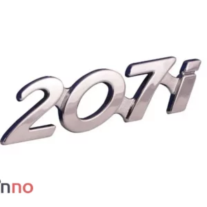 آرم خودرو نوشته 207i پژو 207